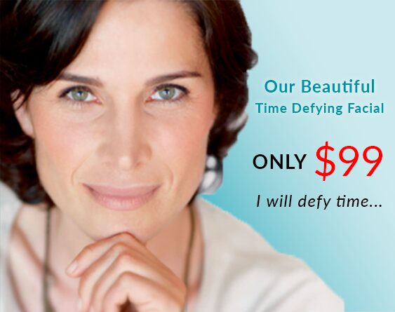 Our beautiful Time Defying Facial